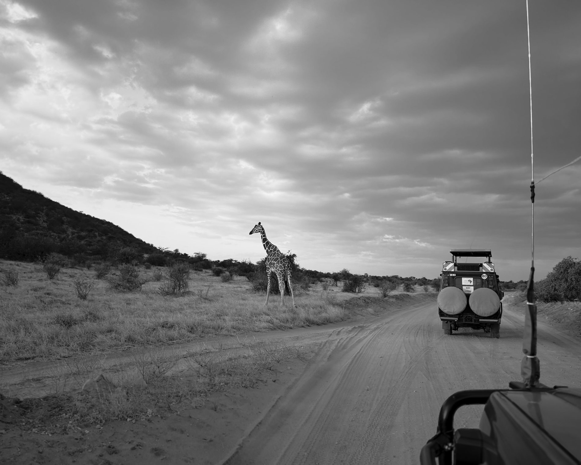 On location in Kenya